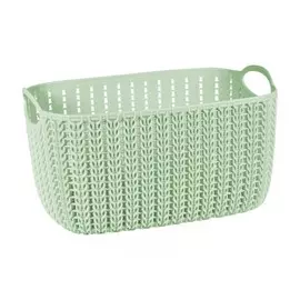 корзинка вязание 7л фисташковый