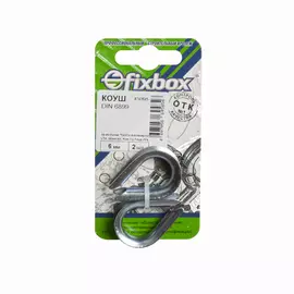 КОУШ DIN 6899 6 ММ (2 ШТ)