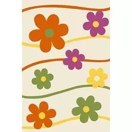 Ковер Crystal 0,8*1,5м 1021 крем