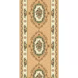 Ковер Лагуна 0,6*1,1м 5444 бежевый/овал