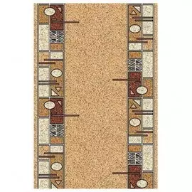 Ковер Лагуна 0,6*1,1м Albina3 бежевый/овал