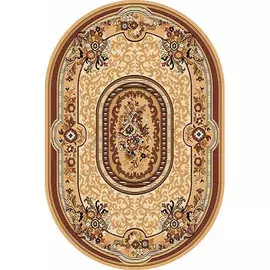 Ковер Лагуна 0,6*1,1м Monika бежевый/овал