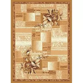 Ковер Лагуна 2,0*3,0м d182, современный с рисунком, бежевый