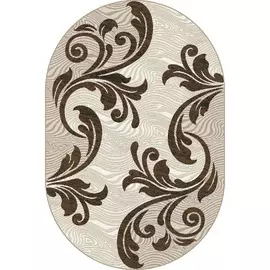 ковер овальный 0,6x1,1м mokko 16025-2-118