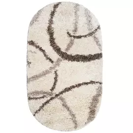 ковер овальный 1,6x2,3м шагги sh45а1о