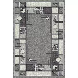 Ковер прямоугольный 0,6х1,1м Silver ALBINA 3 STAN GRAY