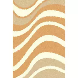 Ковер Shaggy Ultra 0,6*1,1м s607 бежевый