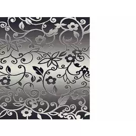 Ковер Silver 0,6*1,1м D214 серый/овал