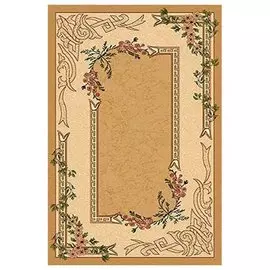 Ковер Валенсия 1,0*2,0м d005 бежевый