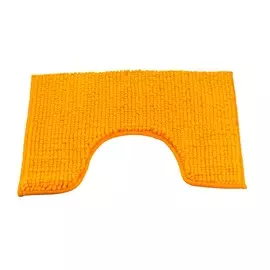 коврик для туалета 45х45см оранжевый