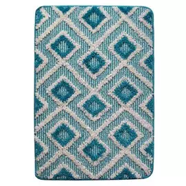 Коврик для ванной комнаты 45*75 см Greece синий