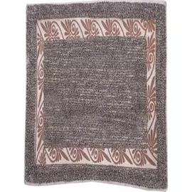 Коврик для ванной "Эконом", тёмно-бежевый 45*75см