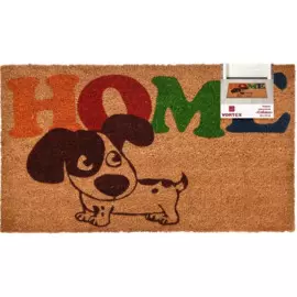 коврик придверный кокос vortex собака 40х70 см