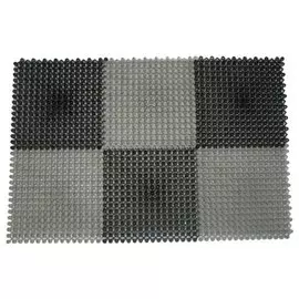 коврик придверный щетинистый 42х55см vortex 23005