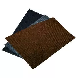 коврик придверный влаговпитывающий 50х80см vortex 22074