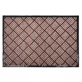 коврик придверный влаговпитывающий 50х80см vortex 24077