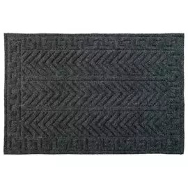 коврик придверный влаговпитывающий 60х40см vortex 20101