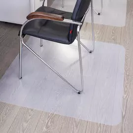 Коврик защитный д/напольных покрытий BRABIX, полипропилен, 90*120см, матовый, толщ 1,2мм, 606622