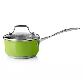 Ковш с крышкой 14см нерж.сталь 1л Esprado Aranda Verde ARVL14GE109