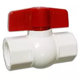 кран шаровой 3/4" в/в бант из абс-пластика (белый) ft group 772782