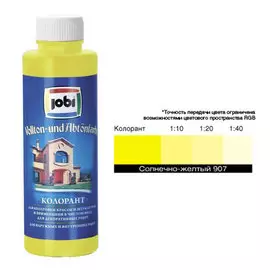 Краситель JOBI 500мл №907 лимонный 11593