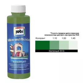 Краситель JOBI 500мл №913 зеленый 12898