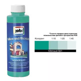 Краситель JOBI 500мл №921 малахит 12917