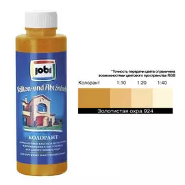 Краситель JOBI 500мл №924 золотая охра 11236