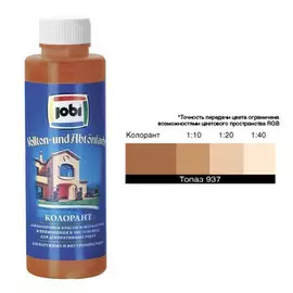 краситель jobi 500мл №937 коричневый 11173