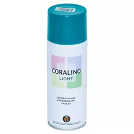 краска аэрозольная coralino light зелёный опал 520мл