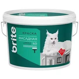 Краска BRITE фасадная 9л база А