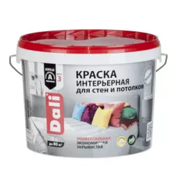 краска dali интерьерная 9л