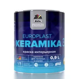 краска dufa premium europlast keramika 3 интерьерная база a 0,9л