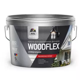 краска dufa premium woodflex высокоэластичная для деревянных фасадов база a 9л