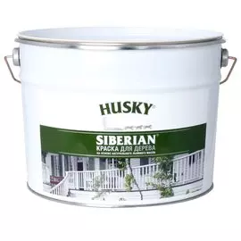 Краска HUSKYдля деревянных фасадов 9л.