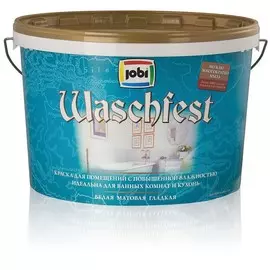 краска jobi o2 5л waschfest дисперсионная 10524