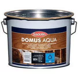 Краска латексная для деревянных поверхностей Domus aqua 10л