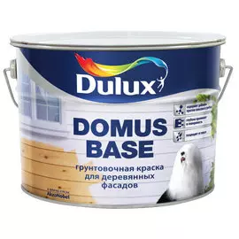 Краска латексная для деревянных поверхностей Domus Base 10л 82-5134993-10