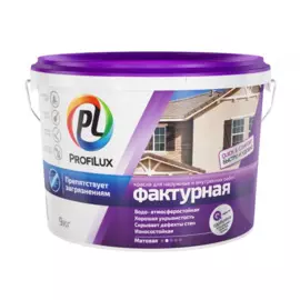 краска profilux фактурная фасадная 9кг