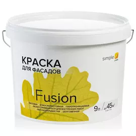 краска vincent simple fusion фасадная 9л