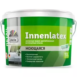 краска в/д dufa retail innenlatex 10л