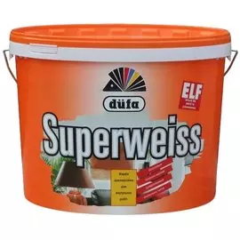 краска dufa superweiss rd4 акриловая для стен и потолков ослепительно белая 5л