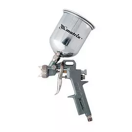 краскораспылитель matrix пневматический с верхним бачком 57314