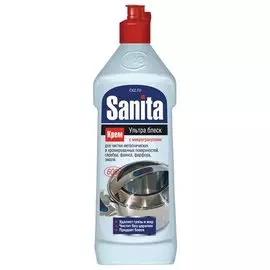 крем чистящий санита 600мл ультра блеск 2101
