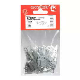КРЕПЕЖ Д/ВАГОНКИ (ОЦИНК) № 1(100 ШТ)