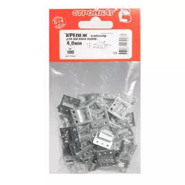 КРЕПЕЖ Д/ВАГОНКИ (ОЦИНК) № 4(100 ШТ)