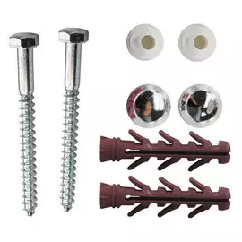 крепление для унитаза к полу (хром), mp