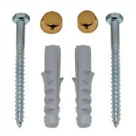 крепление для унитаза к полу (золото), mp