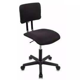 Кресло Бюрократ CH-1200NX/BLACK без подлокотников черный