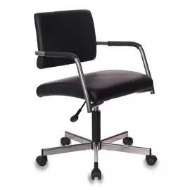Кресло Бюрократ CH-271/OR-16 черный искусственная кожа крестовина металл